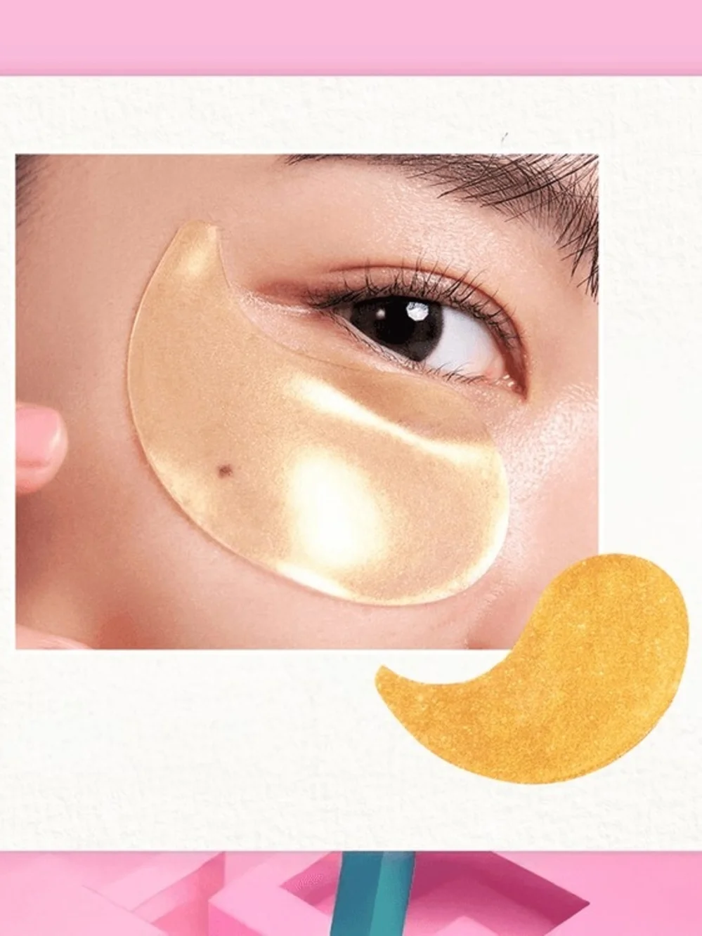 Bringgreen Gold Collagen Eye Patch - Pink